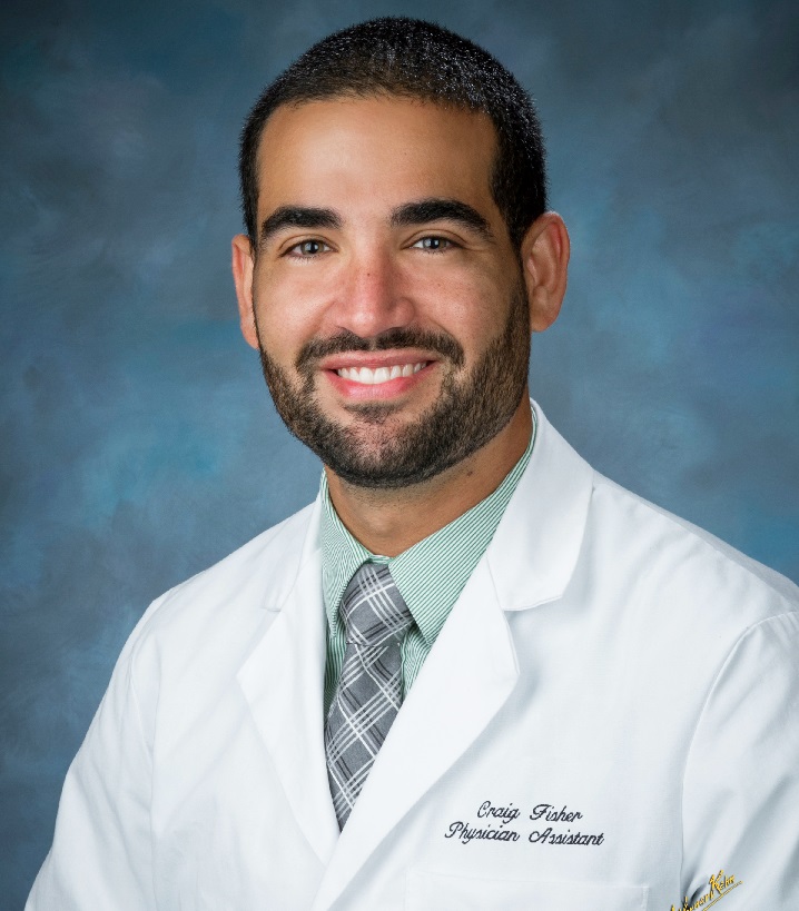 Photo of Craig Fisher, Physician Assistant. Craig is a clinician
        in San Luis Obispo providing med-management services with DeRose Therapy Group